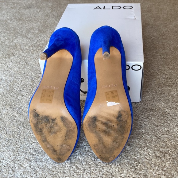 ALDO Blue Heels - Picture 2 of 4
